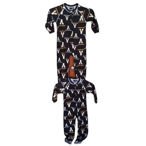 Appalachian State University Onesie Size 24Months 100% polyester Mountaineers - Picture 3 of 6